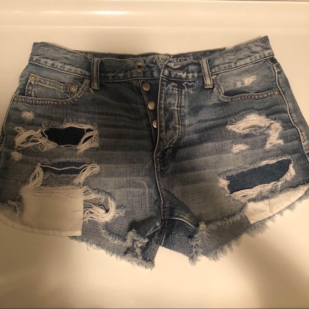 Distressed Shorts